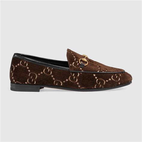 velvet slippers gucci|Gucci jordaan loafer.